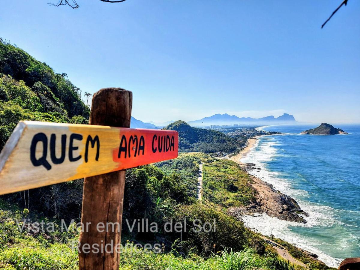 Vista Mar Em Villa Del Sol Residences - Unidade Autonoma Rio de Janeiro Bagian luar foto